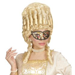 Škraboška Benátky motiv hudba